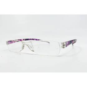 9150 Select-a-vision Glasses Womens Purple Tortoise Rimless