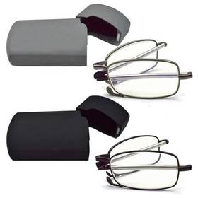 Sevenplus 825687849038 2 Pack Reading Glasses Blue Light Blocking Anti Uv Glare Foldable Computer
