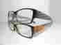Sfs1 Georgio Caponi Reading Glasses Wood Look Stripes Choose Color Strength I1