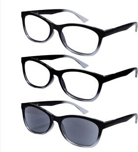 Shunxi 744759651891 One Power Glasses Reading Sunglasses Quality Spring Hinge Readers Auto Focus