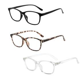 Shunxi 747302172232 3 Pack Nearsighted Glasses For Men Women Myopia Lightweight Distance