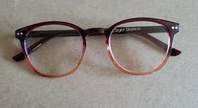 Ssr2201 Sight Station By Foster Grant Ombre Reading Glasses 1.50 With Case