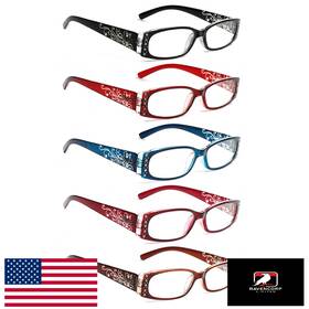 B0c6jsg981 Sigvan 5 Pack Spring Hinge Reading Glasses Rectangular Fashion Quality Readers 3