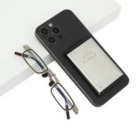 Skoveide 703726643475 Reading Glasses For Men And Women Anti-blue Folding Portable Can Be Paste