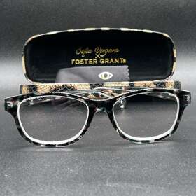 4200-120523-20 Sofia Vergara By Foster Grant Linda 3.00 Readers Crstal Tort Used