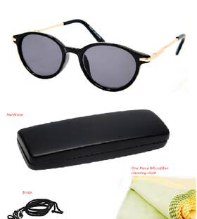 Ehrp1015 Sstar Sun Readers Full Lens Round Reading Sunglasses Retro Oval Frame