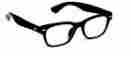 St96654 Clark Peepers New Mens Black Kent Wayfarer Reading Glasses Case Strength 3.00 707470816260
