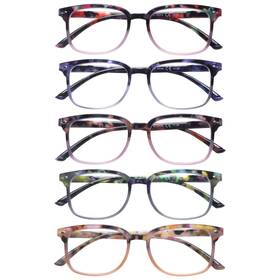 B0cbj9m9kt Stastend 5 Pack Blue Light Blocking Reading Glasses For Women Computer Readers