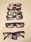 6-varied Styles 1.25 Glasses-lot Stylish Reading - Unisex 2.00 Strength-