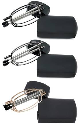 Success Eyewear 840217214063 Reading Glasses Readers Compact Folding Unisex For