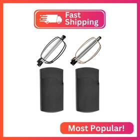 Sc-8032 Success Eyewear Sc-8032- Reading Glasses 2 Pair Readers Compact Folding Unisex Fo