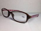 Sucr1 Cheetah Readers Womens Fashion Reading Glasses Multi Colored