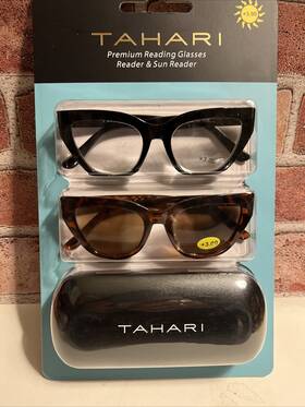 Sun Readers 781268874335 Tahari Premium Reading Glasses And In 3.00 Strength