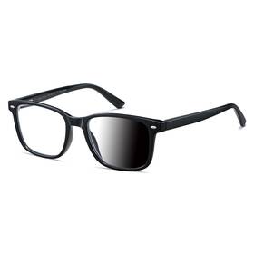 Sm6601-c3-n300 Sunamoy Photochromic Nearsighted Transition Glasses -3.0 Mens Womens Shortsighted Myo