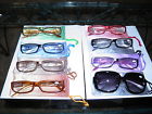 344213 Sunglasses Mangano Joy Ombre Lot Readers 7 Mega 1 Set 3.5 Bifocals
