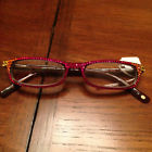 Jcr101 Swarovski Sun Ruby Glasses Jimmy Reading Citrine Crystal 3.00 165