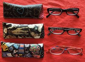 Slr850 Sydney Love Reading Glasses Lot 3 3.00 Womens Designer Readers W Cases