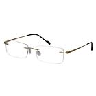 T1010-gold-1 Eyebuyexpress Titanium Rimless Gold Reading Glasses 604310593674