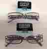 Tg0314 Foster Grant Lot Of 2 Reading Glasses Leelah Gun Fdr 2.75 New