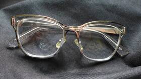 The Book Club 324976260574 Late Hesitation Unisex Cateye Semi-rimless Reading Glasses Silver 54mm