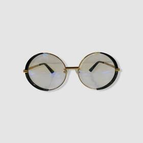 Tbc1823112 The Book Club 324976278395 Womens Gold Surround World Reading Glass 55-17-146