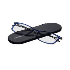 Mbbkn2.5blue Thinoptics Unisex Adult Glasses Reading Regular Case / Rectangle Blue 2.50 Us