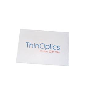 Upb1.5clearisr Thinoptics Secure Fit Armless Ultralight Reading Glasses With Universal Pod Case