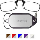 Thnsvkychn Thinoptics Secure Fit Armless Ultralight Reading Glasses With Keychain