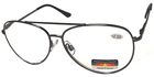 Thricevisavia Thrice Vision Progressive Reading Glass Metal Teardrop Aviator