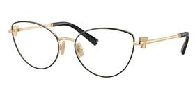 1159-b Tiffany & Co. And Reading Glasses Tf 6164 54-17 Black Gold Frames Readers