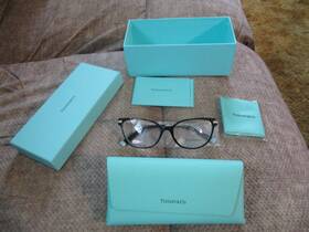 2223-b Tiffany & Co. Brand New And Glasses Tf 8055 52-16 140 Black Blue Frames