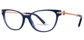 Tf2223b Tiffany & Co. And Reading Glasses Tf 2223-b 8315 52-16 Blue Gold Frames Optical