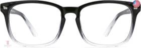 000893 Tijn Store Blue Light Blocking Glasses For Women Men Clear Frame Square Nerd