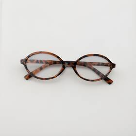 Jh1992086 Tiny Mu Round Tortoise Reading Glasses Retro Small Frame Women Unisex New