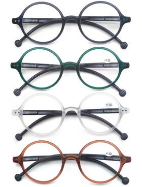 B0c4l1kmzr Tishui Round Reading Glasses Women Men 1.50 Blue Light Blocking Circular Reader