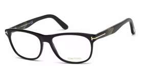 5431 Tom Ford 001 New Reading Glasses Tf 53-16 145 Black And Horn Frames Readers