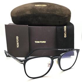 5700-b Tom Ford New Reading Glasses Tf 001 52-20 145 Black And Gold Frames Readers