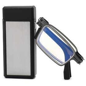 Toveen 786468856969 Folding Reading Glasses For Men Lightweight Ultra Thin Anti Blue Ray Readers