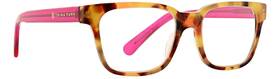 Trina Turk 781096207107 Womens Santa Monica Square Reading Glasses Hibiscus Pink 1.5x 1.5