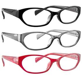 1.50-9502-2b1g1r Truvision Readers Reading Glasses 1.50 Black Red Gray 3 Pack 9502