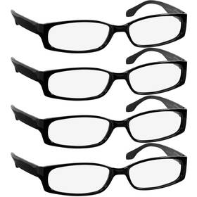 9503-bbbb-0.75 Truvision Readers Reading Glasses - 9503h -4 Black -0.75