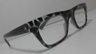 Trw1 Georgio Caponi Reading Glasses Black Clear Spots 1.75 Retro Trendy F2 739042002108