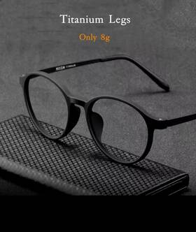243050 Turbo-roofinds Ultralight Titanium Alloy Tr90 Reading Glasses For Men And Women Retro Round Usa