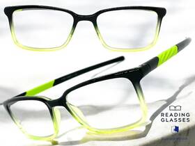 R492 U Me Eyewear Classy Contemporary Modern Sporty Reading Eye Glasses Readers Black Frame 2.50