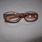 Unbranded A Reading Glasses Peach Color Plastic Frame Eye 2.00 D Readers 872197596945
