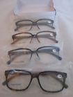 Unbranded Reading Glasses 4 Pack Quality Men And Womens Eye 1 Readers 744881471220