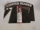 Unknown Burgundy Lighted Reading Glasses With Snap Case 2.75 Strength 739042008568
