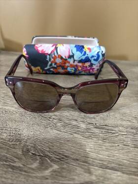 Vera Bradley 781096550531 Meg Reading Glasses Superbloom Pattern Uv400 Pretty Posies Pys