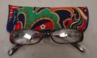 Vera Bradley Jackie Reading Glasses Venetian Paisley Pattern 2.50 781096521548