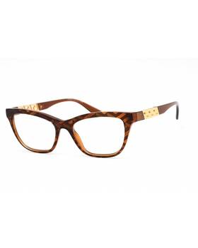 Ve3270 Versace 056597622080 Eyeglasses For Women Havana Tortoise Shell Cat Eye Shape